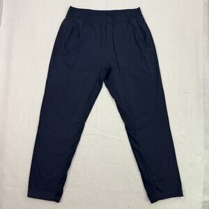 Lululemon Mens Great Wall Pants Tapered Stretch Navy Size Extra Large